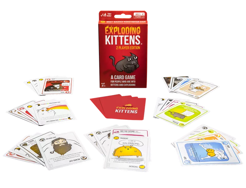 Exploding Kittens 2-Player Edition | Odin's Place
