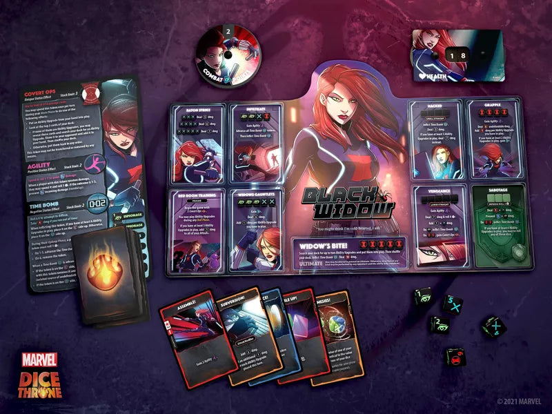 Marvel Dice Throne: Black Widow vs Doctor Strange | Odin's Place
