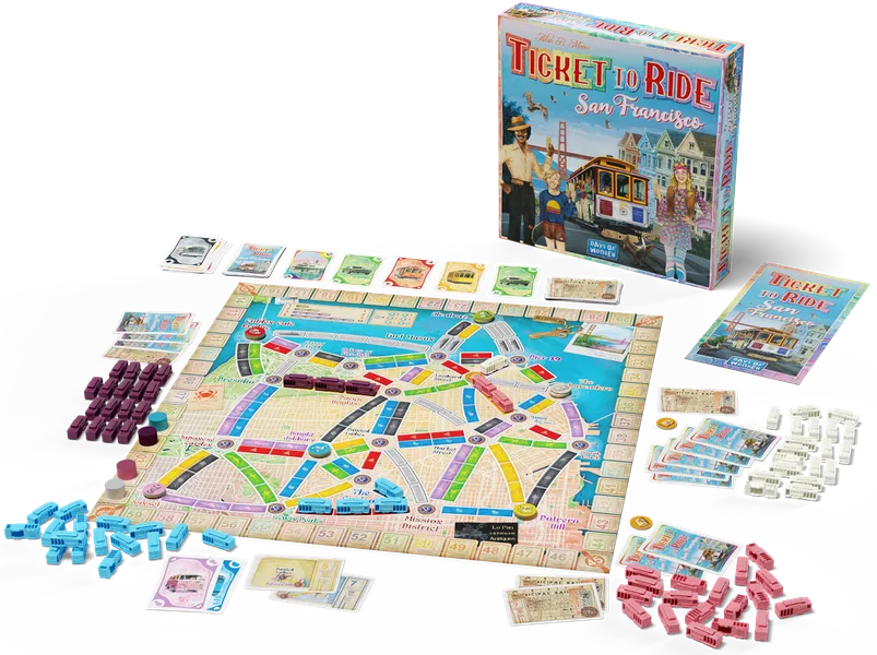 Ticket to Ride: San Francisco Expansion | Odin's Place