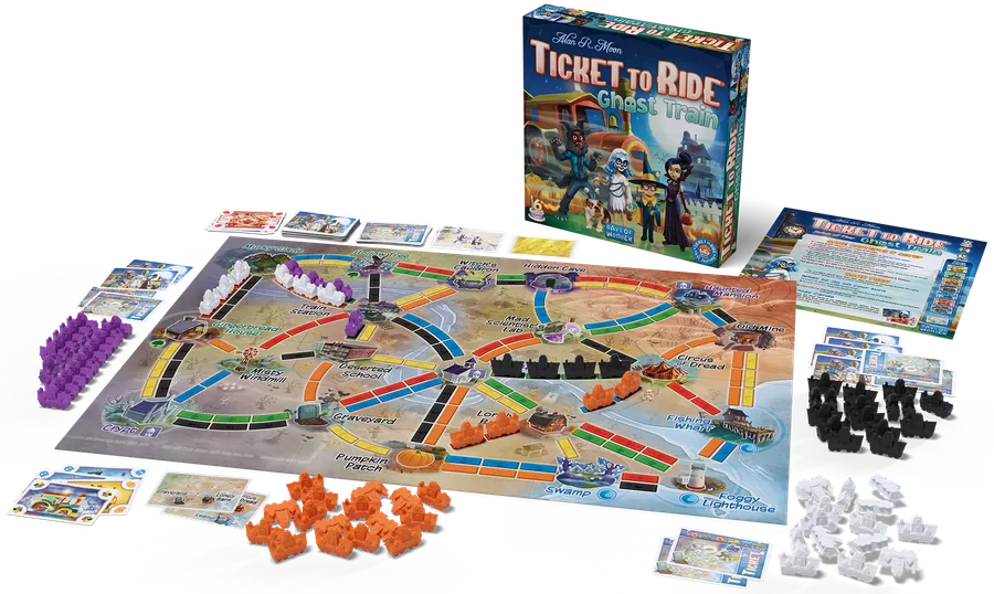 Ticket to Ride Ghost Train | Odin's Place