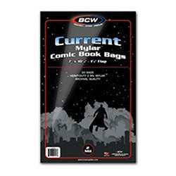 BCW Current Mylar 2mm Bags | Odin's Place