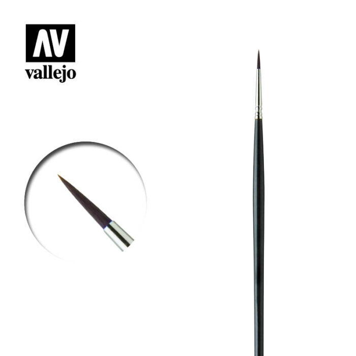 Vallejo Kolinsky Sable Brush #4 | Odin's Place