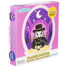 Squishable Plague Doctor Shaped 1000 Piece Puzzle | Odin's Place