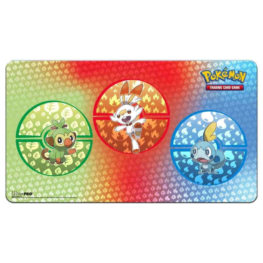 Ultra Pro Pokemon Playmat - Sword And Shield Galar Starters | Odin's Place
