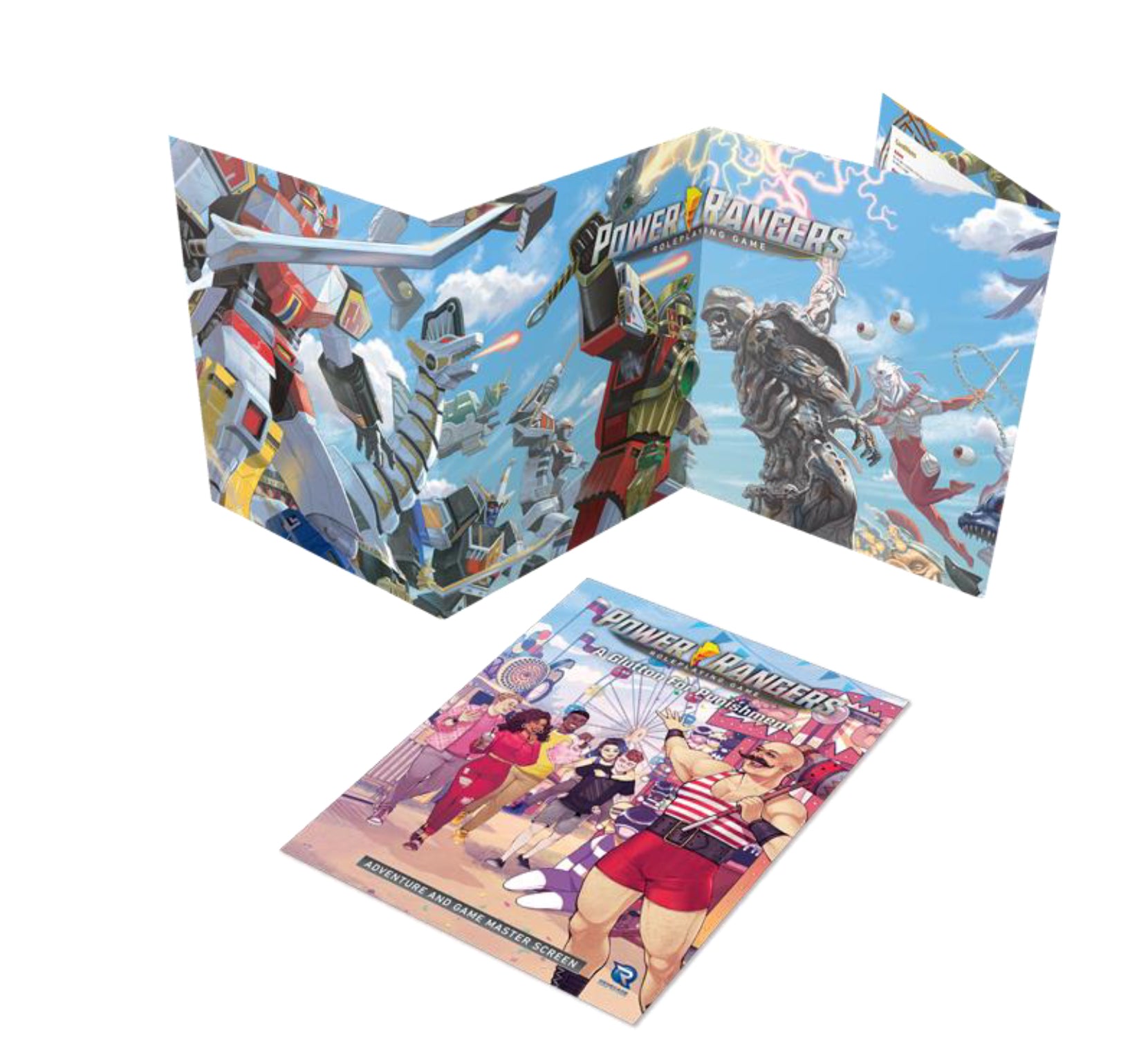 Power Rangers RPG A Glutton for Punishment Adventure Book and GM Screen | Odin's Place