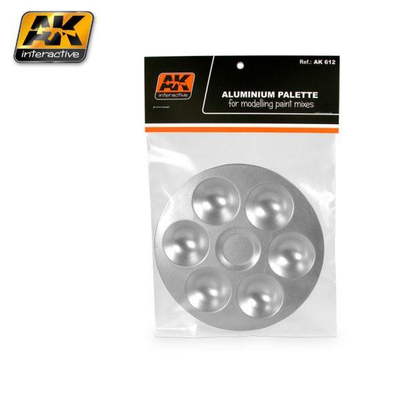 AK-Interactive: Aluminum Palette - Round 6 Wells | Odin's Place
