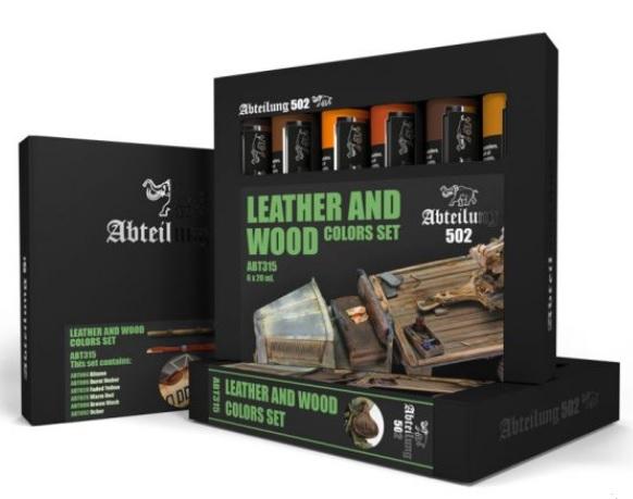 Abteilung 502: Leather and Wood Colors Set | Odin's Place