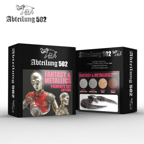 Abteilung 502: Fantasy and Metallics Pigments Set | Odin's Place