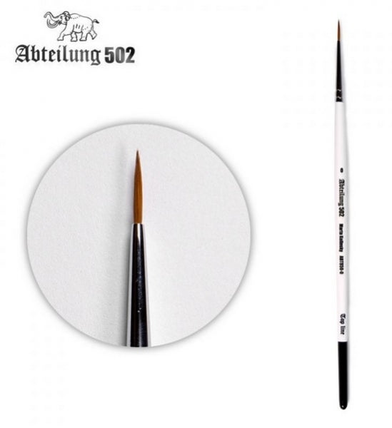 Abteilung 502 Marta Kolinsky Round Brush 0 | Odin's Place