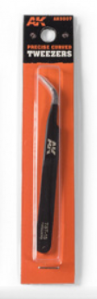 AK Interactive Precise Curved Tweezers | Odin's Place