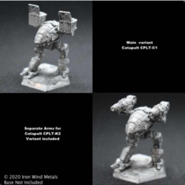 Iron Wind Metals BattleTech Miniatures: Catapult CPLT-C1/K2 | Odin's Place