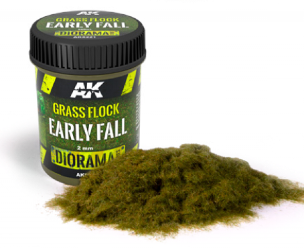 AK Interactive: Grass Flock - Early Fall - Basing Material | Odin's Place
