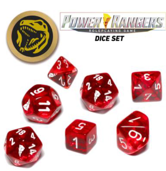 Power Rangers RPG: Dice Sets | Odin's Place