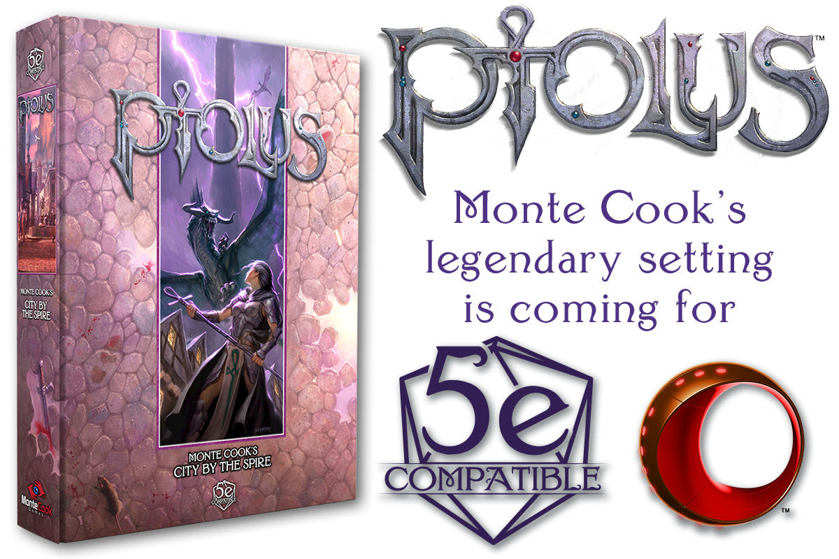Ptolus: Monte Cook`s City by the Spire (5e Compatible) | Odin's Place