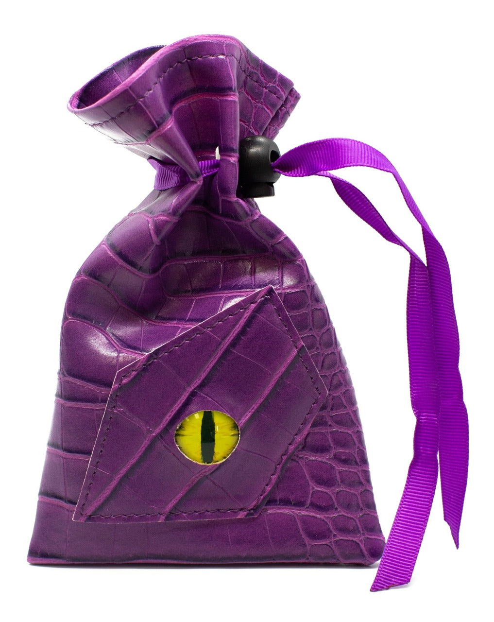 Old School Dice Dragon Dice Bag Purple | Odin's Place