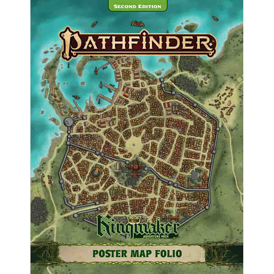 Pathfinder RPG: Kingmaker Adventure Path Poster Map Folio | Odin's Place