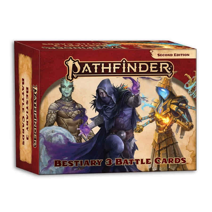 Pathfinder 2E Bestiary 3 Battle Cards | Odin's Place