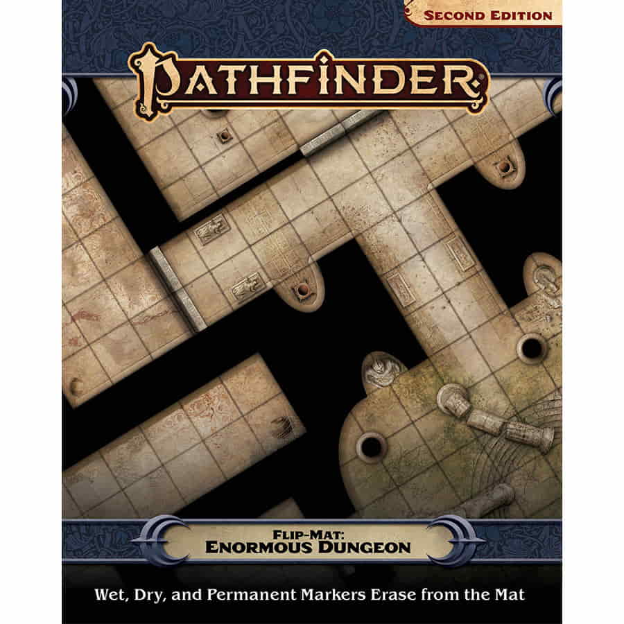 Pathfinder Flip-Mat: Enormous Dungeon | Odin's Place