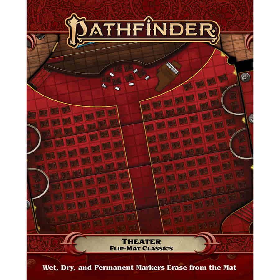 PATHFINDER RPG: FLIP-MAT CLASSICS: THEATER | Odin's Place