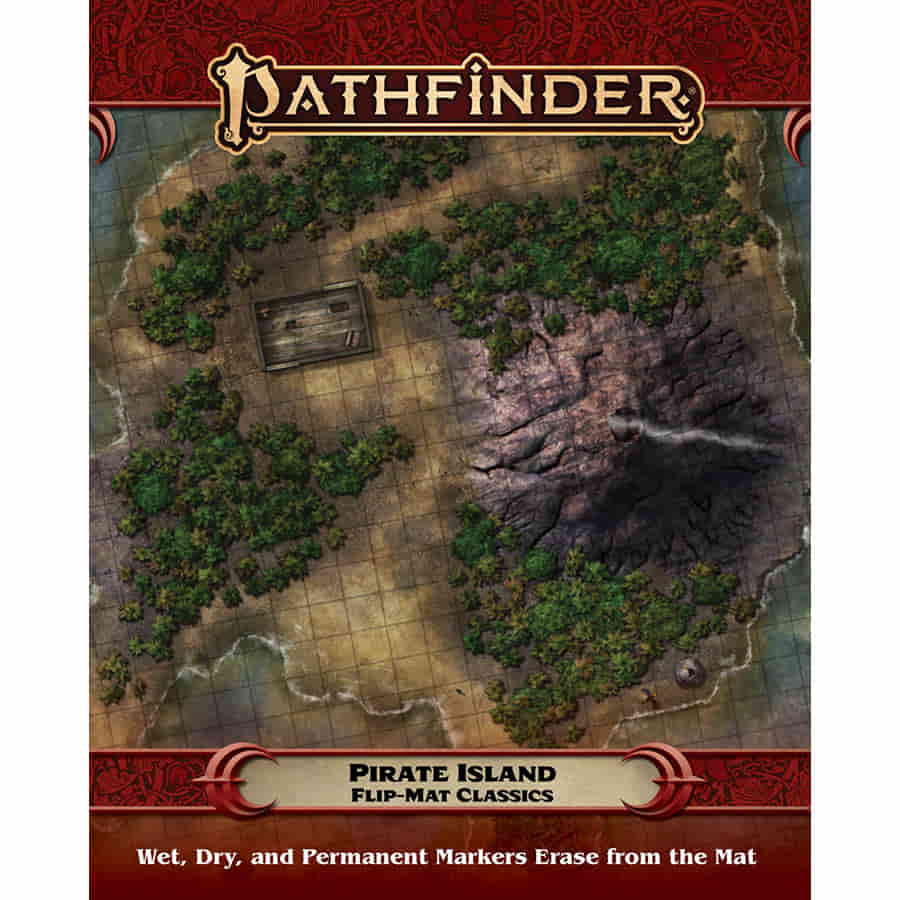 Pathfinder Flip-Mat: Pirate Island | Odin's Place
