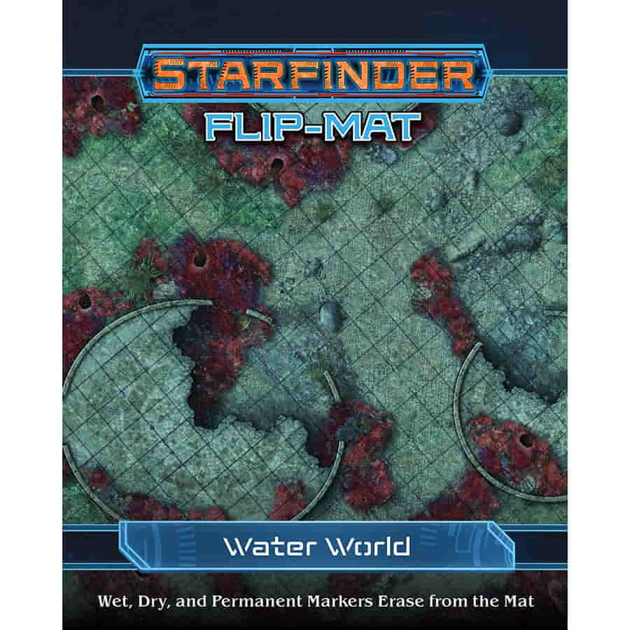 Starfinder Flip-mat Water World | Odin's Place