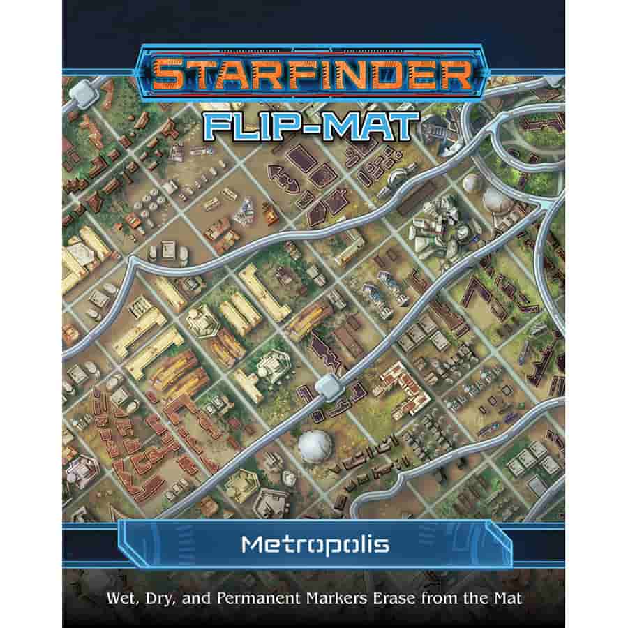 Starfinder RPG: Flip-Mat Metropolis | Odin's Place