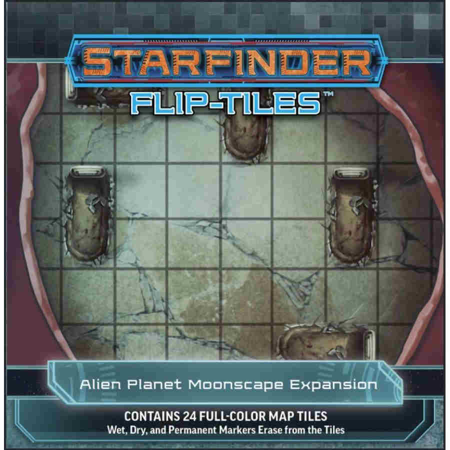 Starfinder RPG Flip-Tiles: Alien Planet Moonscape Expansion | Odin's Place