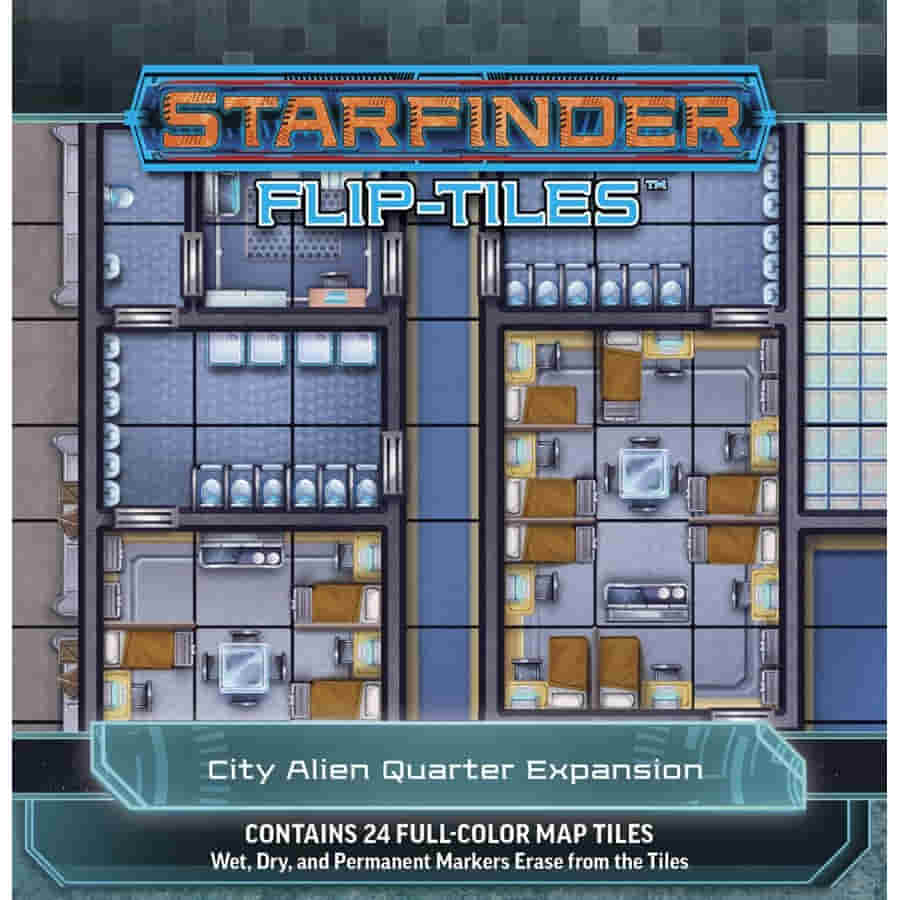Starfinder RPG Flip-Tiles: City Alient Quarter Expansion | Odin's Place