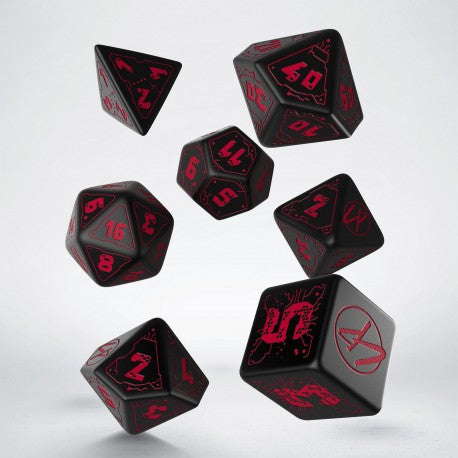 Q Workshop Cyberpunk RPG Dice Set | Odin's Place
