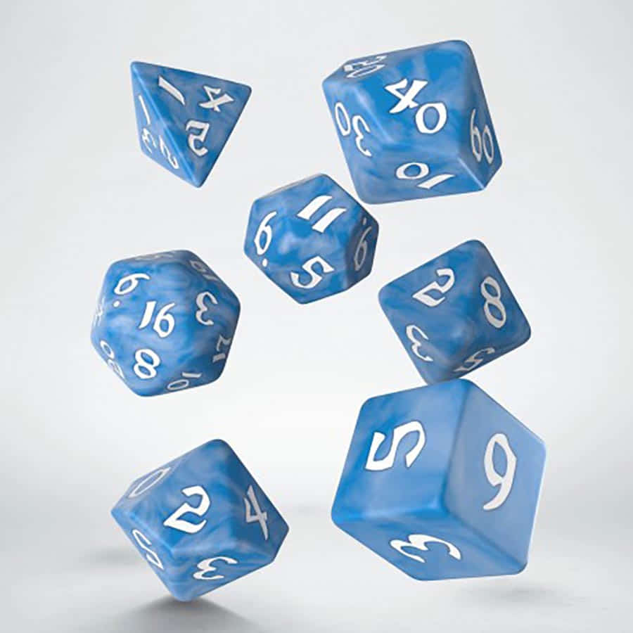 Q Workshop 7ct Classic Runic Dice Assorted Styles | Odin's Place