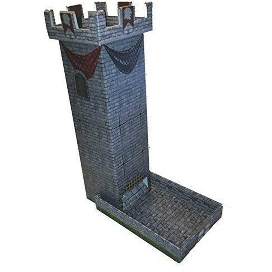 Role 4 Initiative Castle Keep Dice Tower with Initiative Tracker | Odin's Place