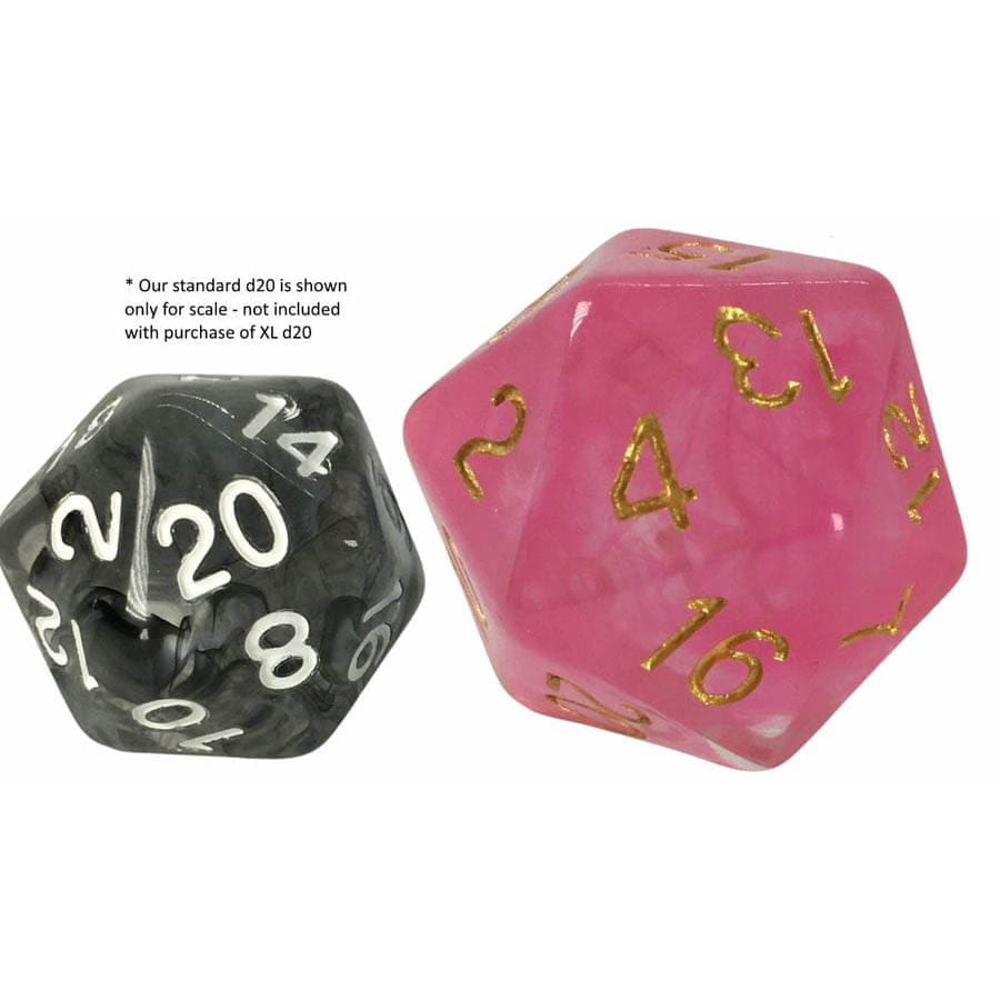 Role 4 Initiative: XL D20: Diffusion Rose Gold | Odin's Place