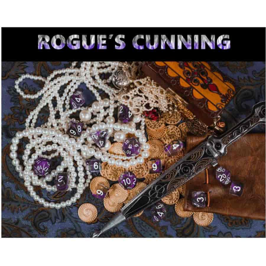 Roll 4 Initiatve Diffusion Rogues Cunning Poly 7 Sice Set | Odin's Place