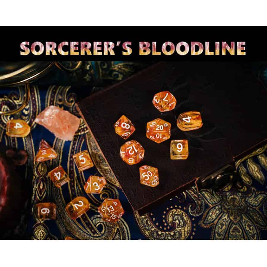 Roll 4 Initiatve Diffusion Sorcerers Bloodline Poly 7 Sice Set | Odin's Place