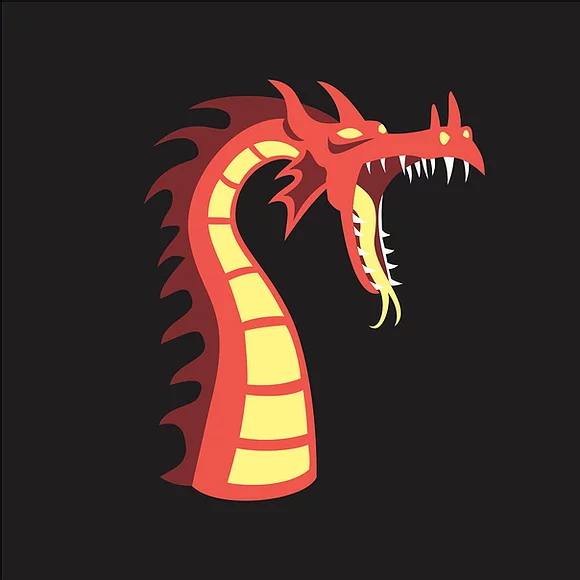 Black Oak Workshop Red Dragon Dice Bag (read as Mushu?) | Odin's Place