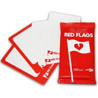 Red Flags: Blank Cards | Odin's Place