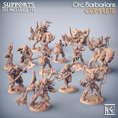 Dragon's Lair Printed MIni: Orc Barbarians Set | Odin's Place