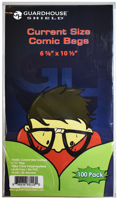Transline Shield Bags (100) for Current Comics | Odin's Place