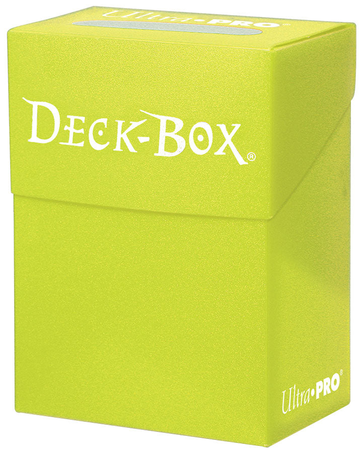 Ultra Pro Bright Yellow Deck Box | Odin's Place