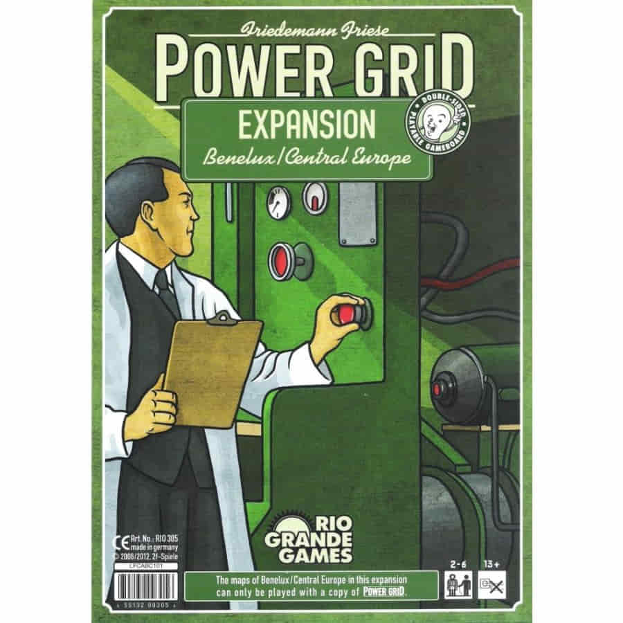 Power Grid: Benelux/Central Europe Expansion | Odin's Place
