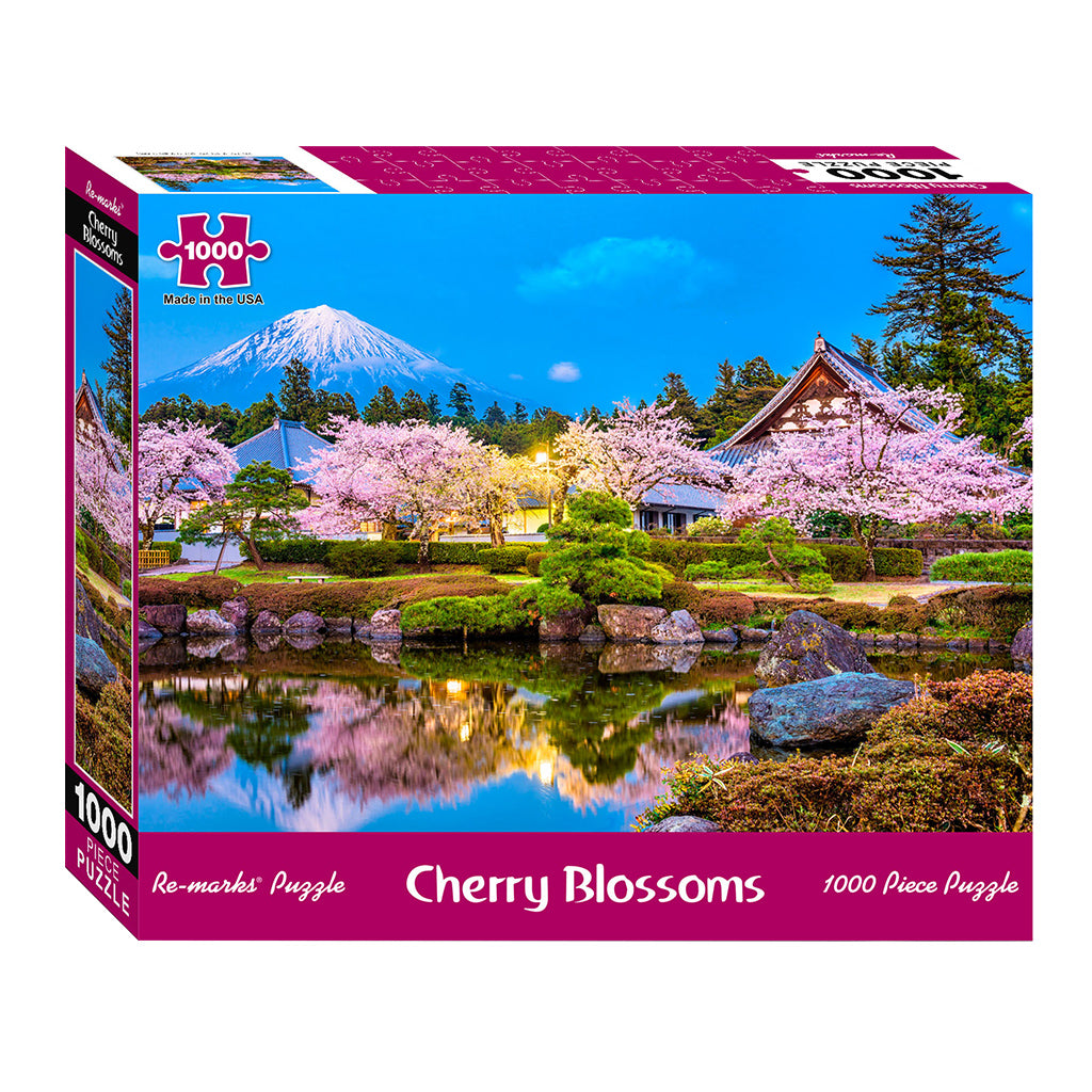 1000 Piece Cherry Blossoms Puzzle | Odin's Place