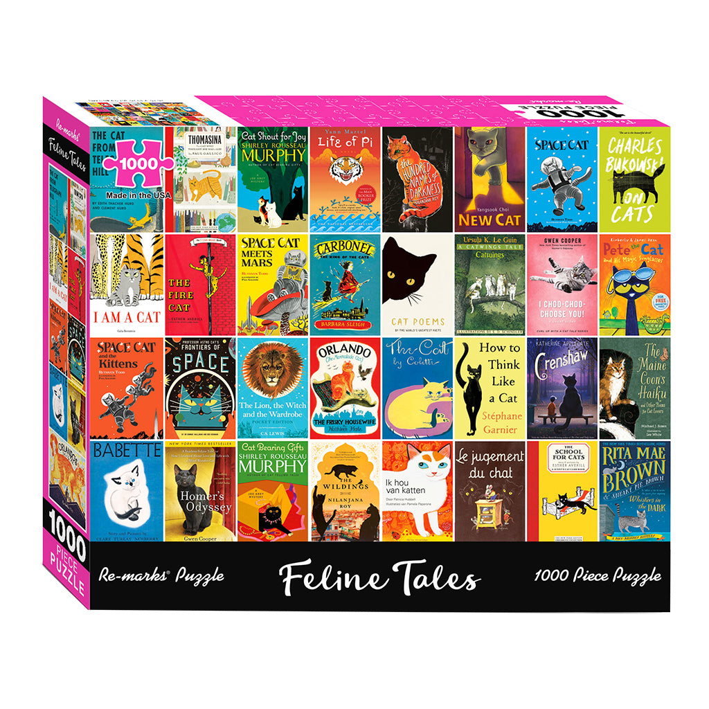 1000 Piece Feline Tales Puzzle | Odin's Place