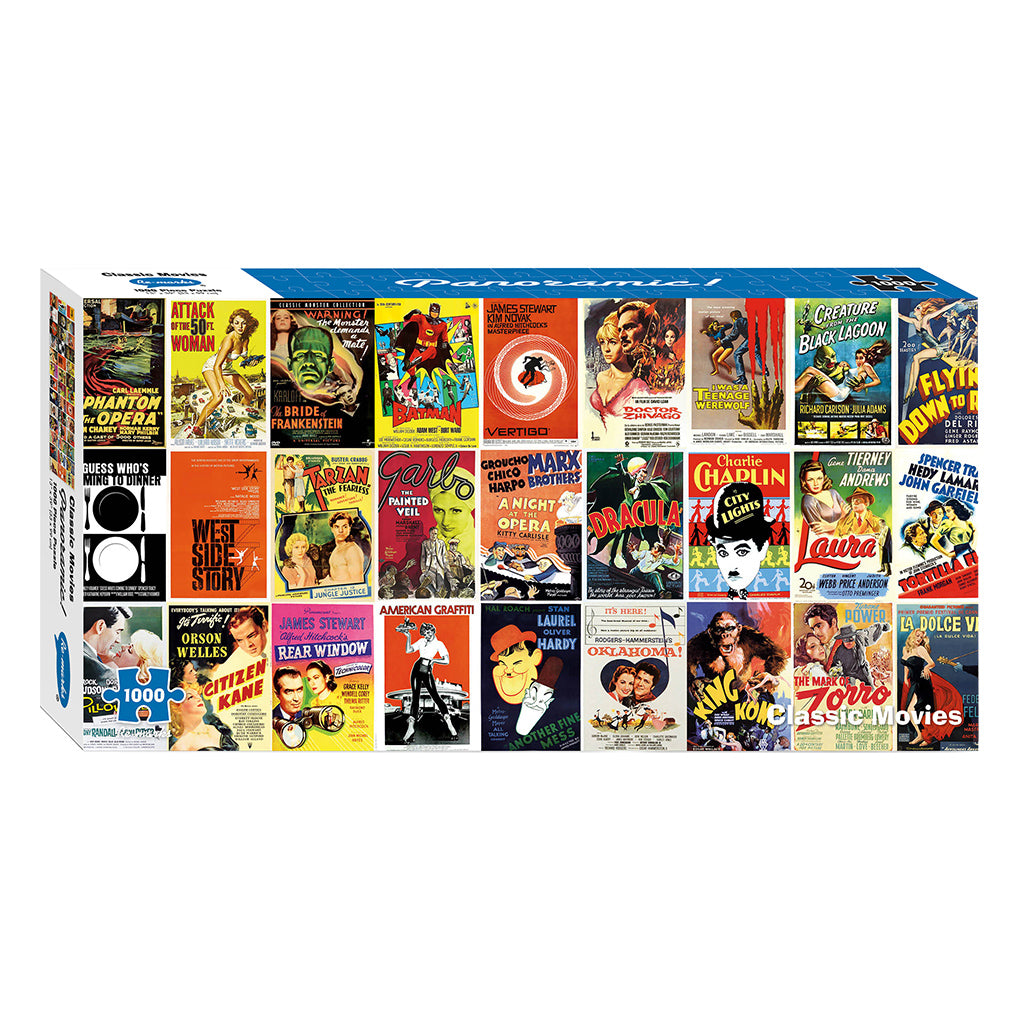 1000 Piece Classic Movies Puzzle | Odin's Place