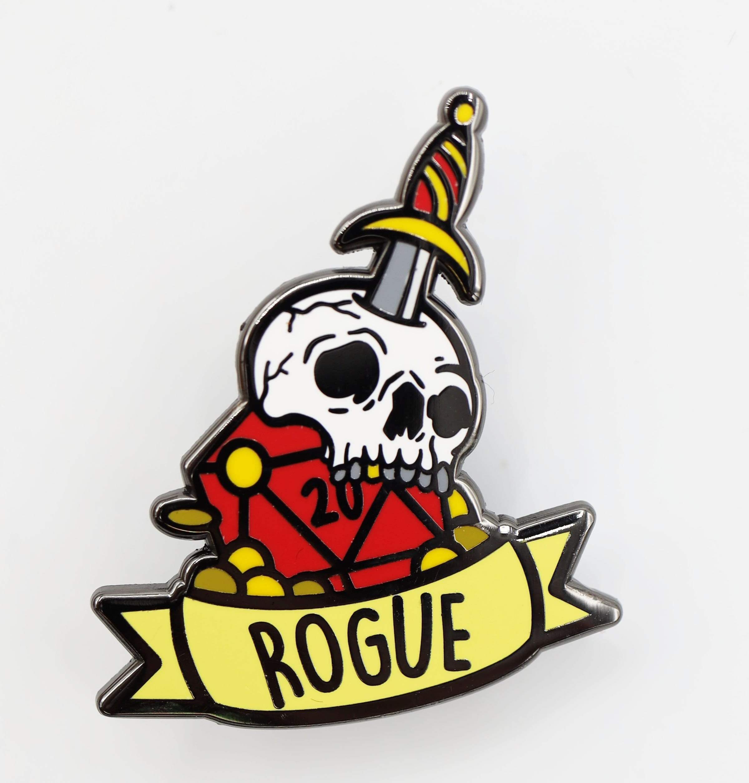Foam Brain Pin: Class Banner Rogue | Odin's Place