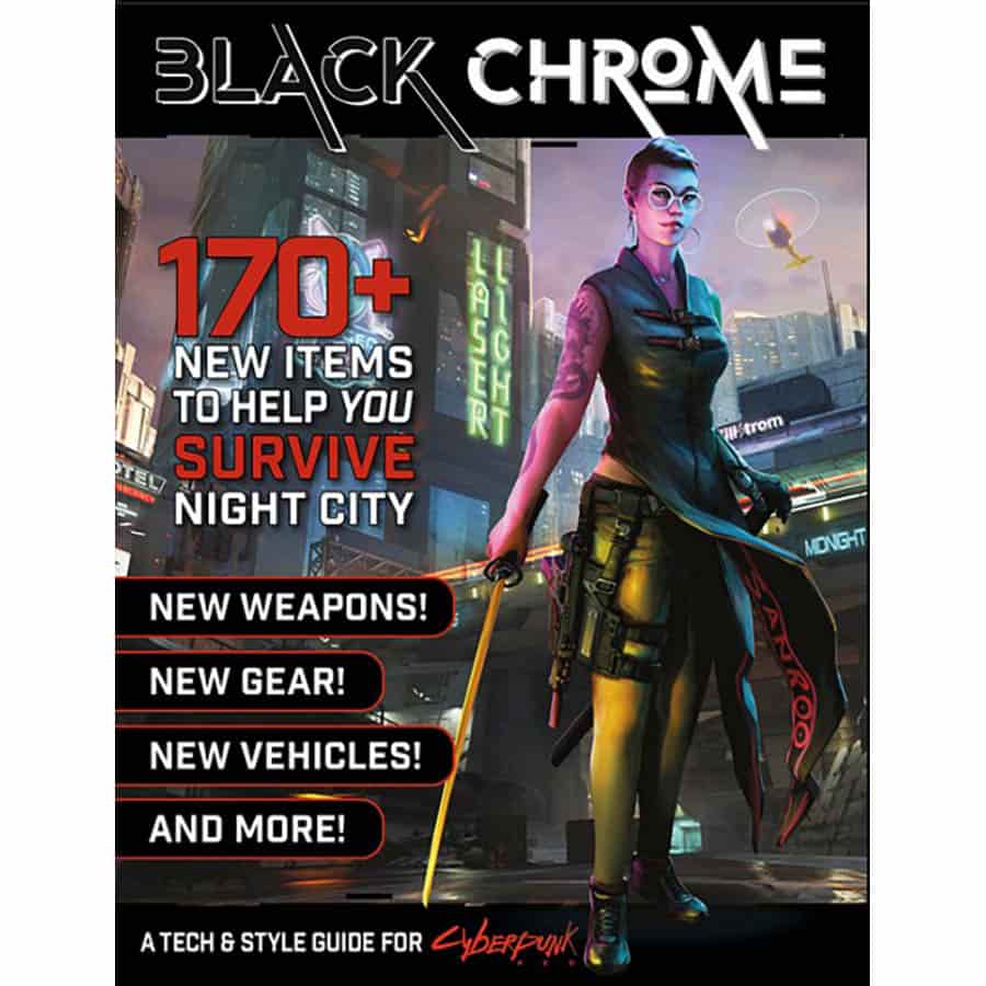 Cyberpunk Red RPG Black Chrome | Odin's Place