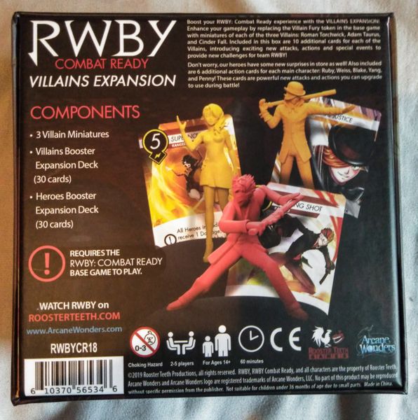 RWBY: Combat Ready – Villains Expansion | Odin's Place