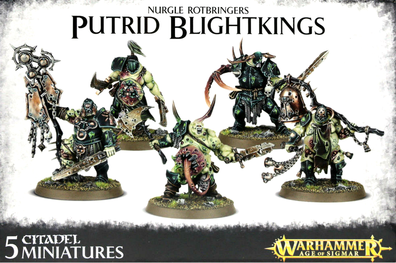 Warhammer Age of Sigmar: Putrid Blightkings | Odin's Place