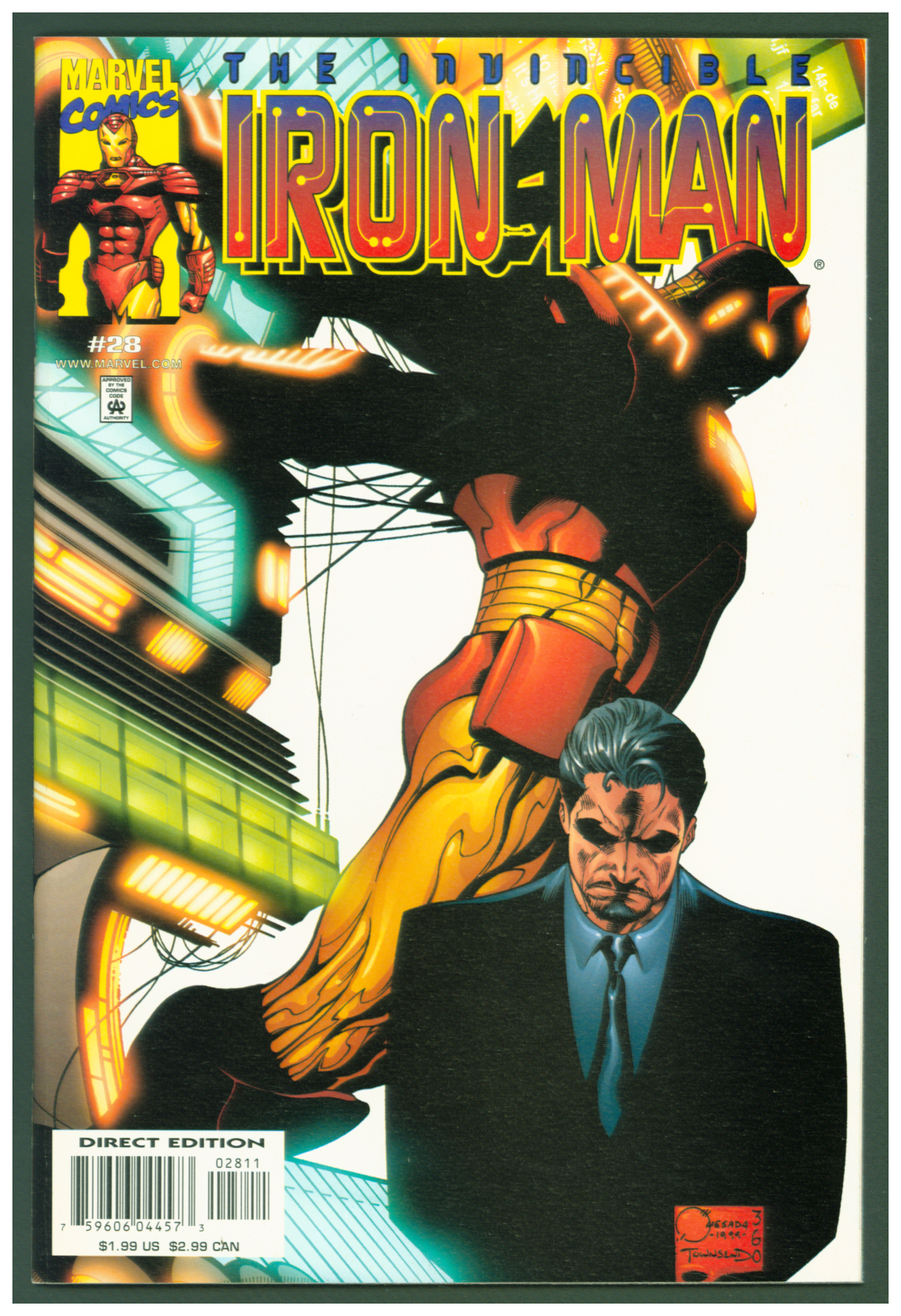 Invincible Iron Man #28 2000 | Odin's Place