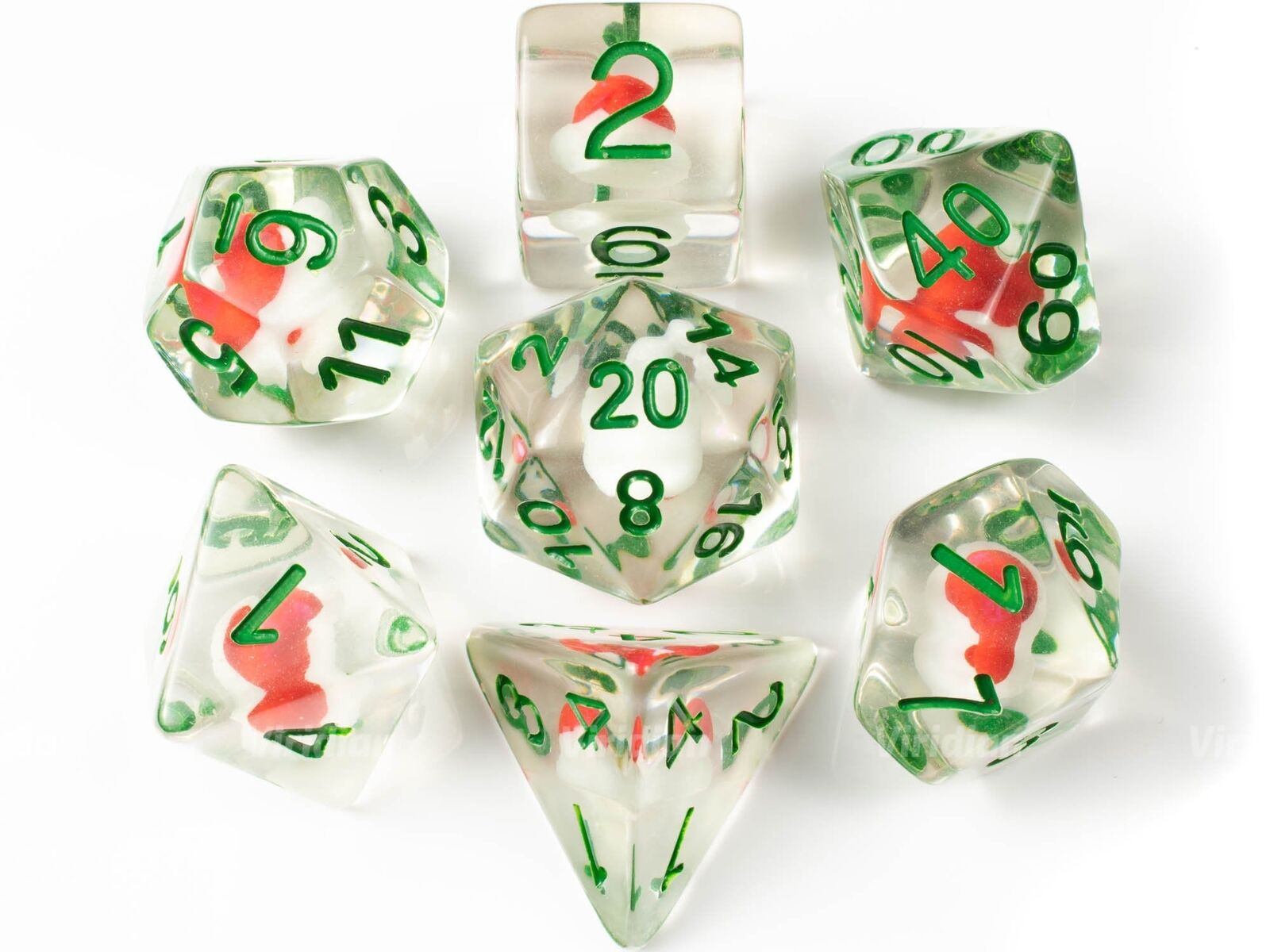 Game Habit Poly 7 Set - Santa Hat | Odin's Place