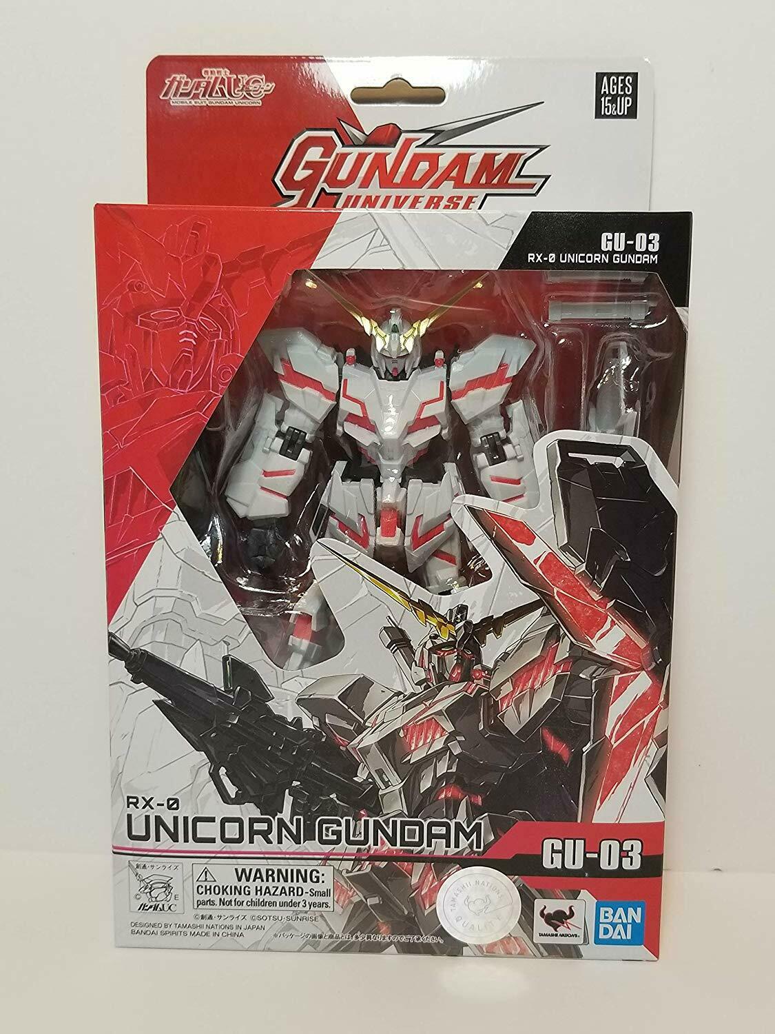 Bandai Spirits Gundam- Mobile Suit GU-03 RX-0 Unicorn Gundam - Action Figure | Odin's Place